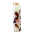 Flower Candle Pine Cylindrical - 