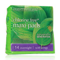 Chlorine Free Maxi Pads - 