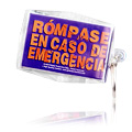 5 Assorted Keyper Keychains Condom in Spanish - 