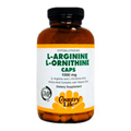 L-Arginine/L-Ornithine Caps 1000mg -