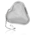 Stainless Steel 3 inch Mesh Heart 