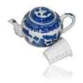 Blue Willow Teapot with Infuser 