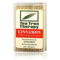 Tea Tree Therapy Toothpicks Cinnamon - 