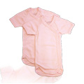 Organic Baby Bodysuit Pink - 
