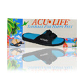 Black/Teal with Velcro M6with 7 Massage Sandals - 