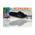 Black with Velcro M6 with 7 Massage Sandals - 