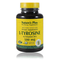 L-Tyrosine 500 mg Free Form Amino Acid - 