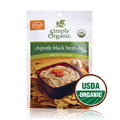 Organic Dip Mixes Chipotle Black Bean Dip Mix Certified Organic - 