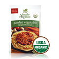 Tomato Basil Spaghetti Sauce Certified Organic - 