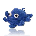 Blue Octopus Loofah & Terry Bath Buddies 