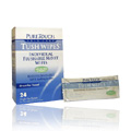 Organic Tush Wipes Medicated Single Use Packet Individual Flushable Moist Wipes with Aloe Vera & Vitamin E - 