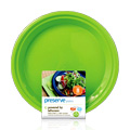 On The Go Plate Green Apple Large - 