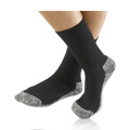 Socks Black, 10-13 Organic Cotton Sport Socks - 