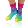 Tie Dye Size 9-11 Socks Organic Cotton Crew Singles - 