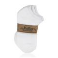 Socks White 10-13 Footies Tri-Packs - 
