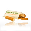 Cotton Bags Bread Bag with drawstring 11 1/2'' x 18'', Organic Cotton - 
