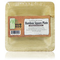 Bamboo Square Plate 5 inch - 