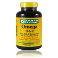 Omega 3-6-9  Flax, Fish, Borage 1000 mg - 