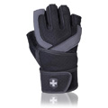 WristWrap Training Grip Gloves XL Black /Charcoal -