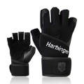 Women's Wrist Wrap Training Grip Gloves L -