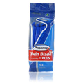 Twin Blade with Lubricating Strip - 