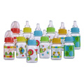4oz. Clear Printed Round Bottles - 