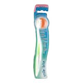 Fixed Head Medium Nylon V Wave Toothbrush - 