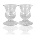 Glass Candle Holders - 