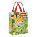 Shopper Tote Happy Food Town - 