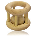 Wood Cage Rattle - 