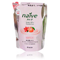 Naive Shampoo Peach Refill Moist - 