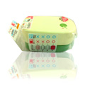 S-Food D-3053 Oval Lunch Bento Box Double Pola White - 