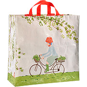 Shoppers Basket Case Reusable Tote Bags 16'' x 15'' - 