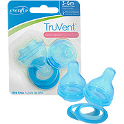 TruVent Nipple Slow Flow & Vent Disc - 