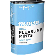 Oral Pleasure Mints Deep Blue Rasberry Numbing - 