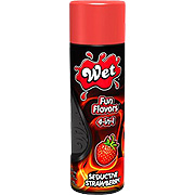 Wet Fun Flavors 4-in-1 Seductive Strawberry Lubricant - 