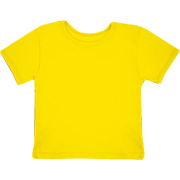Organic T Shirt Bright Yellow - 