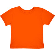 Organic T Shirt Bright Orange - 