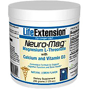 NeuroMag Magnesium Theronate Powder w/ Calcium & Vitamin D - 