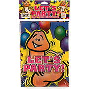 Let's Party Table Cloth Happy Penis Party - 
