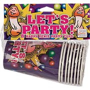 Let's Party Happy Penis Party Cups - 