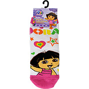 Dora The Explorer Socks Pink & White - 