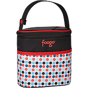Foogo Insulated Bottle Carrier Poppy Patch - 