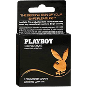Playboy Lubricated Ultra Thin Condoms - 