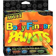 Adult Body Edible Glow in the Dark Paints - 
