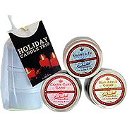 3 in 1 Holiday Candle Trio Gift Set - 