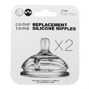 Natural Teat Fast Flow Silicone Nipples - 