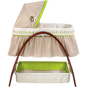 Bentwood Bassinet with Motion - 