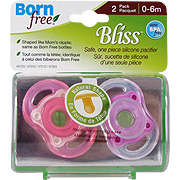 Bliss Button Pacifier Pink - 