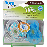 Bliss Handle Pacifier Blue - 